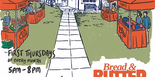Bread and Butter Vegan Night Market 6th NOVEMBER 5-8PM