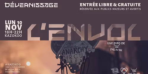 D\u00e9vernissage - "L'Envol" par l'\u0152il du Yak