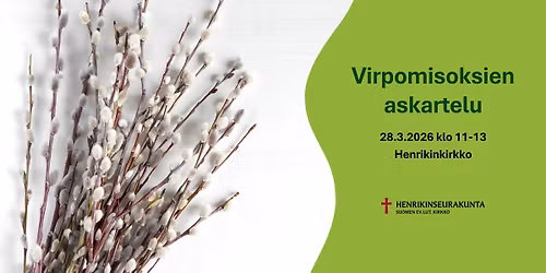 Virpomisoksien askartelua & kev\u00e4tmyyj\u00e4iset kirkolla