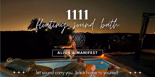 1111 Floating Sound Bath