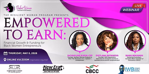Empowered to Earn: Financial Growth & Funding for Black Women Entrepreneurs