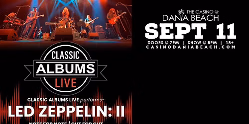 Classic Albums Live: Led Zeppelin II