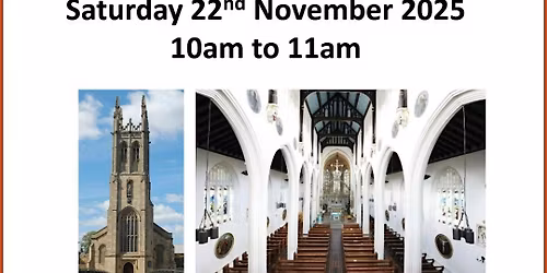 History Tour Of St Mary's RC Church, Derby