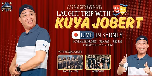 LAUGHTRIP WITH KUYA JOBERT LIVE IN SYDNEY