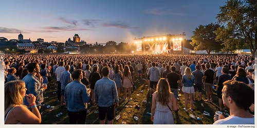2026 Festival d'\u00e9t\u00e9 de Qu\u00e9bec - 11 Day Pass at Plains of Abraham