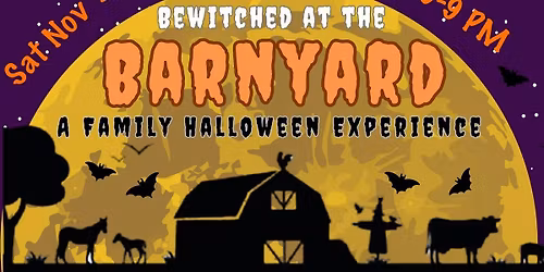 Bewitched at the Barnyard - a fundraiser for local rescues