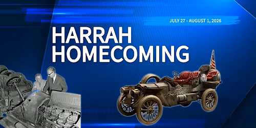 The Harrah Homecoming \u2013 July 27th to August 1st, 2026