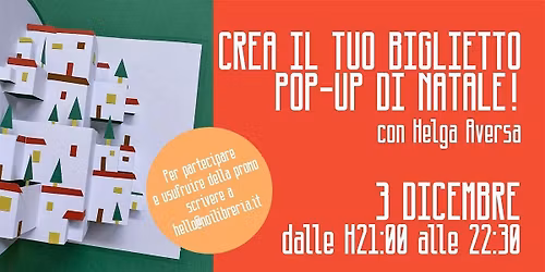 Crea il tuo biglietto pop-up di Natale!