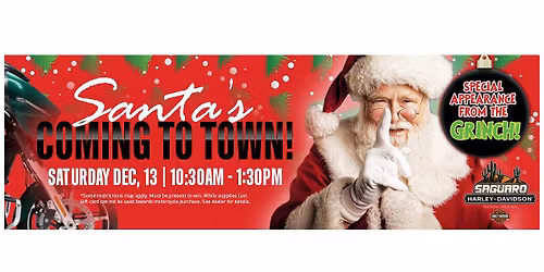 Santa's Coming to Town!