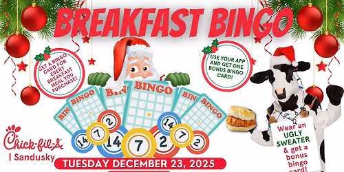 Breakfast Bingo- Christmas Edition!