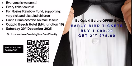 Elegant Charity Ball - Supporting Sick Children & Animal Rescue Charities