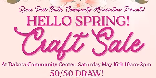 Hello Spring! Annual RPSCA Craft Sale