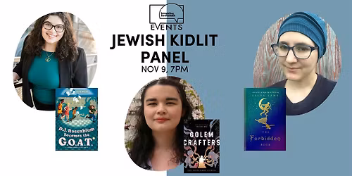 Jewish Kidlit Panel: Abby White, Emi Watanabe Cohen, and Sacha Lamb