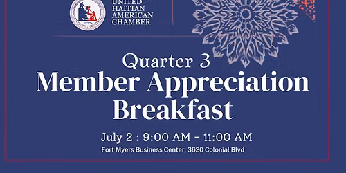 UHACC Quarterly Member Appreciation Breakfast
