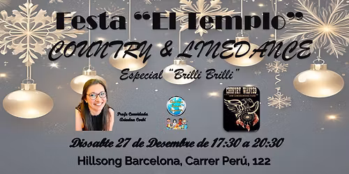 27\/12\/2025 Festa Pre Cap D'Any "EL TEMPLO" 17:30