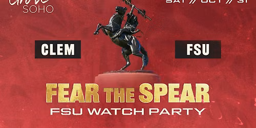 FSU vs CLEM WATCH PARTY