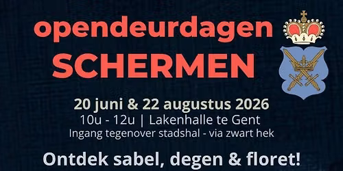 Opendeurdagen schermen Gent