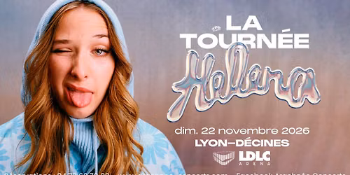 Helena à Lyon à la LDLC Arena