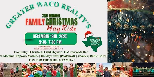Greater Waco Realty's Christmas Lighted Hayride