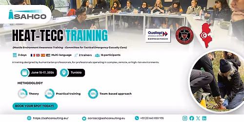 HEAT-TECC Training \u2013 Tunisia | June 2026