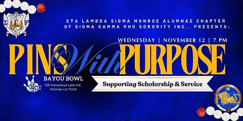 Pins with Purpose - Bowling Tournament