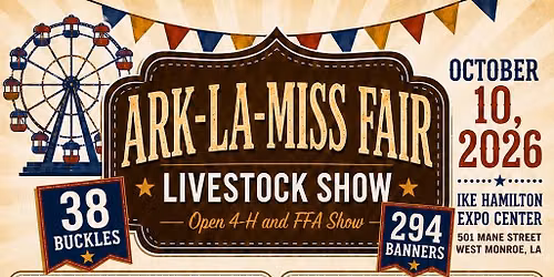 Ark-La-Miss Fair Livestock Show 2026