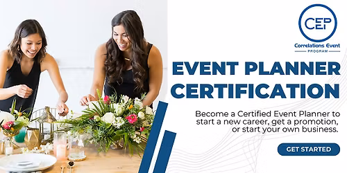 2-Day Boston Event Planner Certification March 7-8, 2026