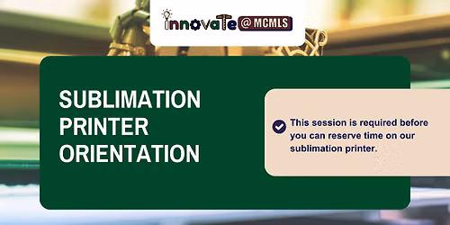 Sublimation Printer Orientation
