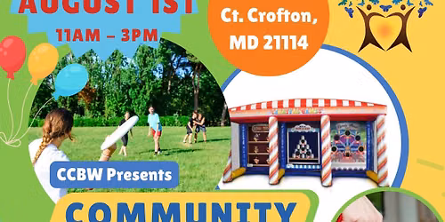 CCBW 2nd Annual Community Fun Day!!!
