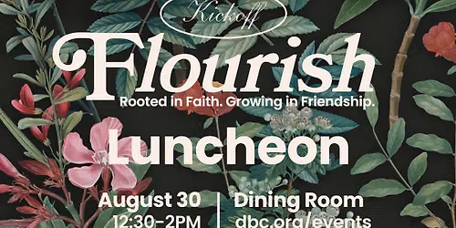 Flourish Kick Off Luncheon