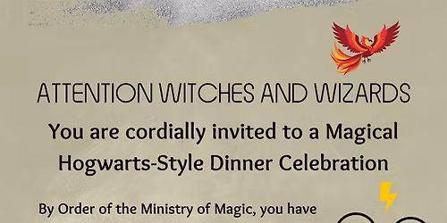 Harry Potter, Hogwarts-Style Dinner Celebration