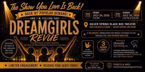 ENCORE PRESENTATION:  And I Am Telling You: Dreamgirls Revue
