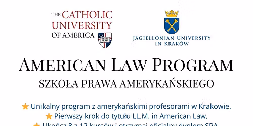 Szko\u0142a Prawa Ameryka\u0144skiego CUA-UJ \u2013 edycja 2026-2027 | REKRUTACJA