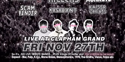 Indiepalooza Festival: Kopycat Killers v Scam Fender v Subarctic Monkeys v Oasis96