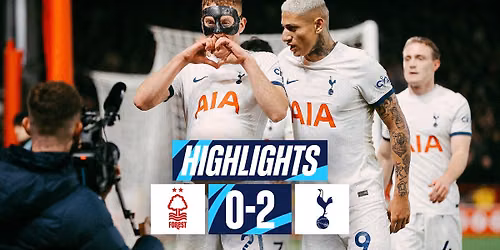 Nottingham Forest vs Tottenham Hotspur at The City Ground