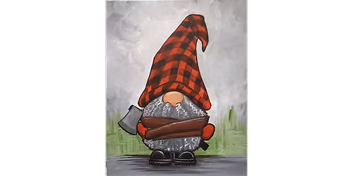 Lumberjack Gnome - Paint and Sip in Fishkill | Classpop!\u2122