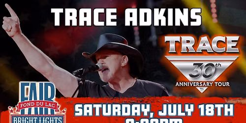 Trace Adkins @ the Fond du Lac County Fair