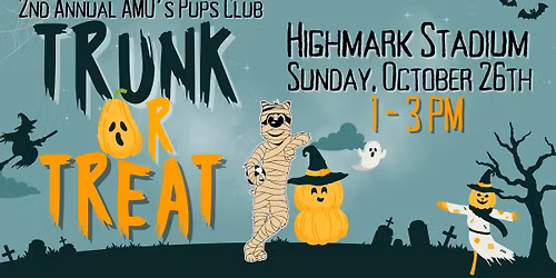 AMO's Pups Club TRUNK-OR-TREAT