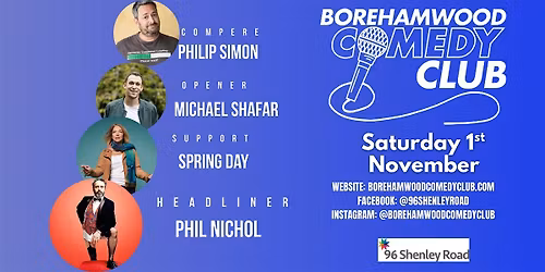 Borehamwood Comedy Club at 96