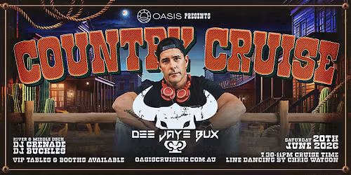 OASIS presents a Country Cruise - Saturday 20th June 2026