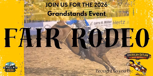 Shelby Co Fair Rodeo!  - Host: American Outlaw Pro Rodeo (2026 Grandstands Event)  