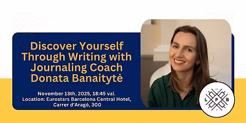 LPB November Monthly Mingle: Discover Yourself Through Writing