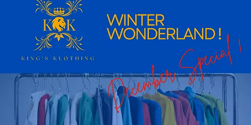 WINTER WONDERLAND POP UP!