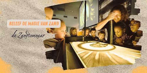 Ontdek de magie van zand met 'De Zandtovenaar' in de kathedraal