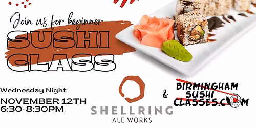 Beginner Sushi Class - Port Royal, SC