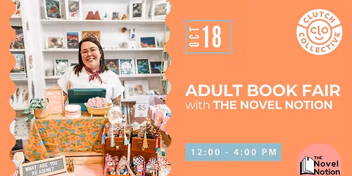 Adult Book Fair with The Novel Notion!