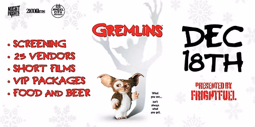 MISCHIEF AND MAYHEM: GREMLINS SCREENING | Night Frights LA