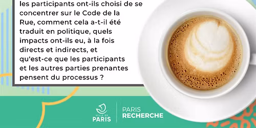 Caf\u00e9 Paris Recherche