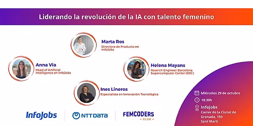 Mesa Redonda de IA: Liderando la revoluci\u00f3n de la IA con talento femenino.
