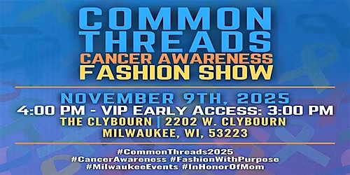 Commons Threads for Cancer Awareness Fashion Show
